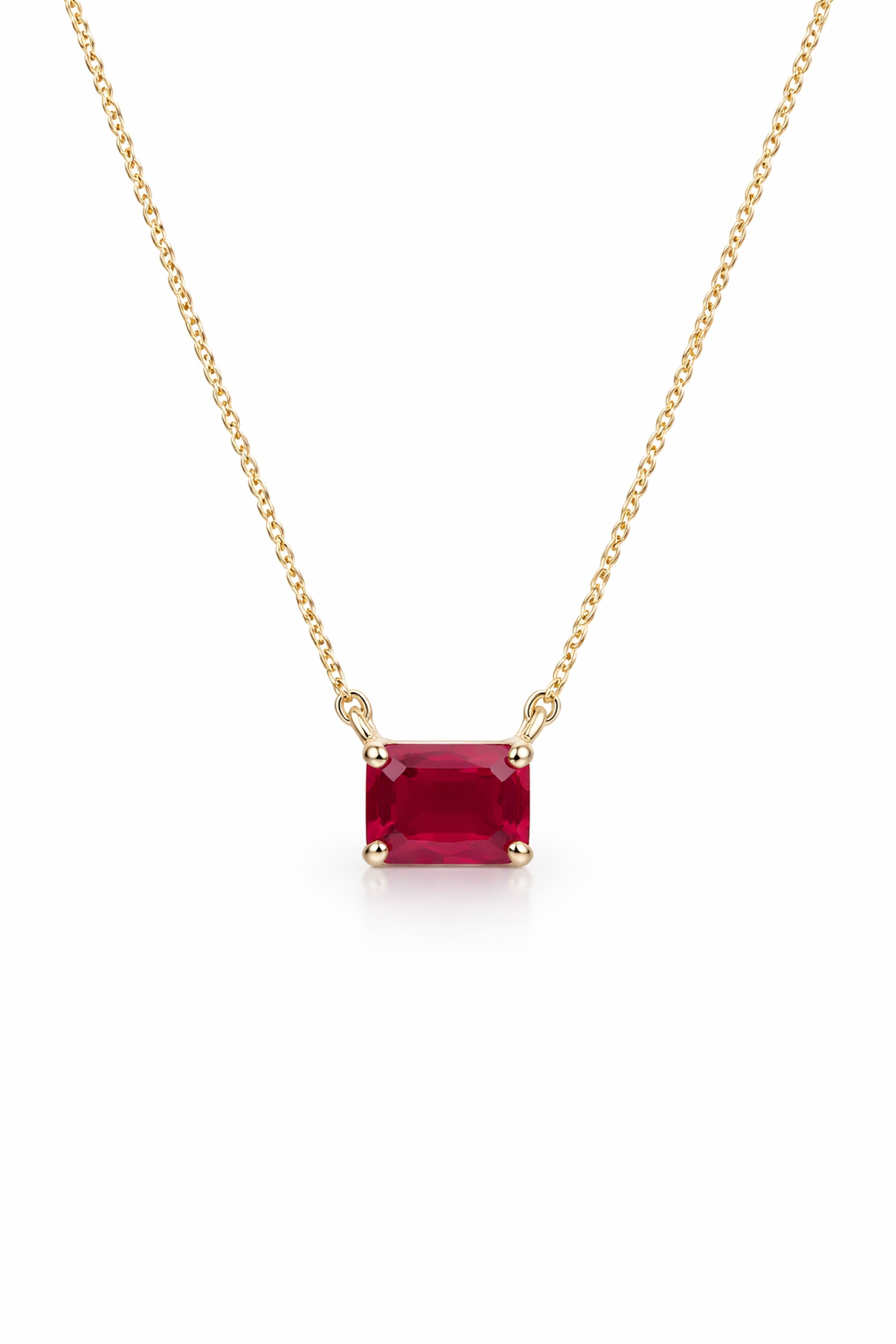 Ruby Necklace 1.2 Carats