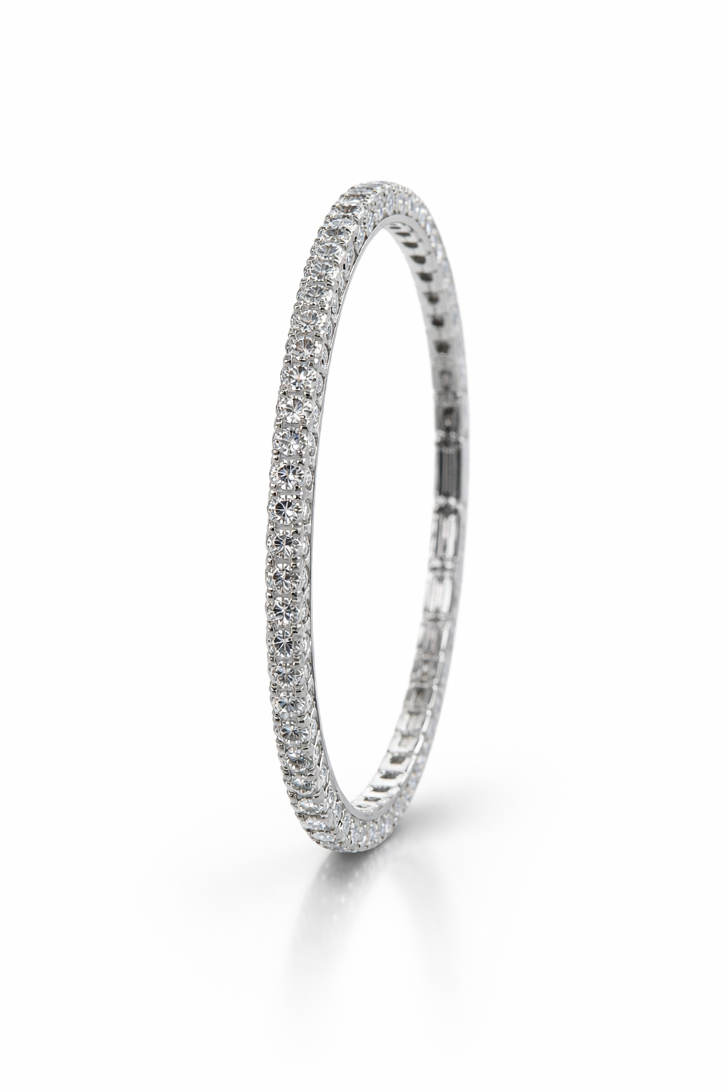 Lab Grown Bangle 5.0 carats