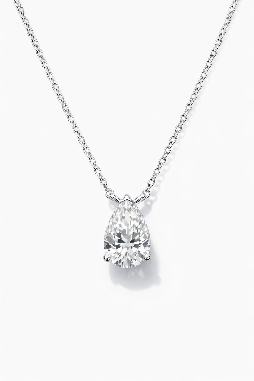 Pear Shape Necklace 3.0 carats