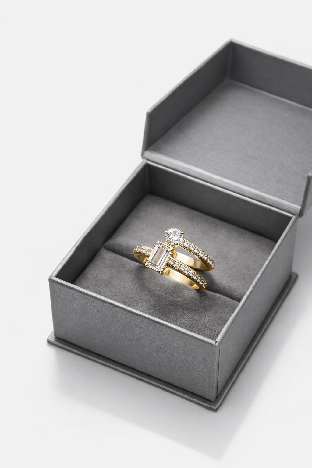 Double Ring 2.0 Carats