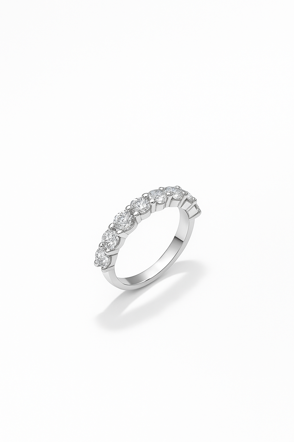 Half Eternity Ring with Lab Diamonds 2.0 Carats