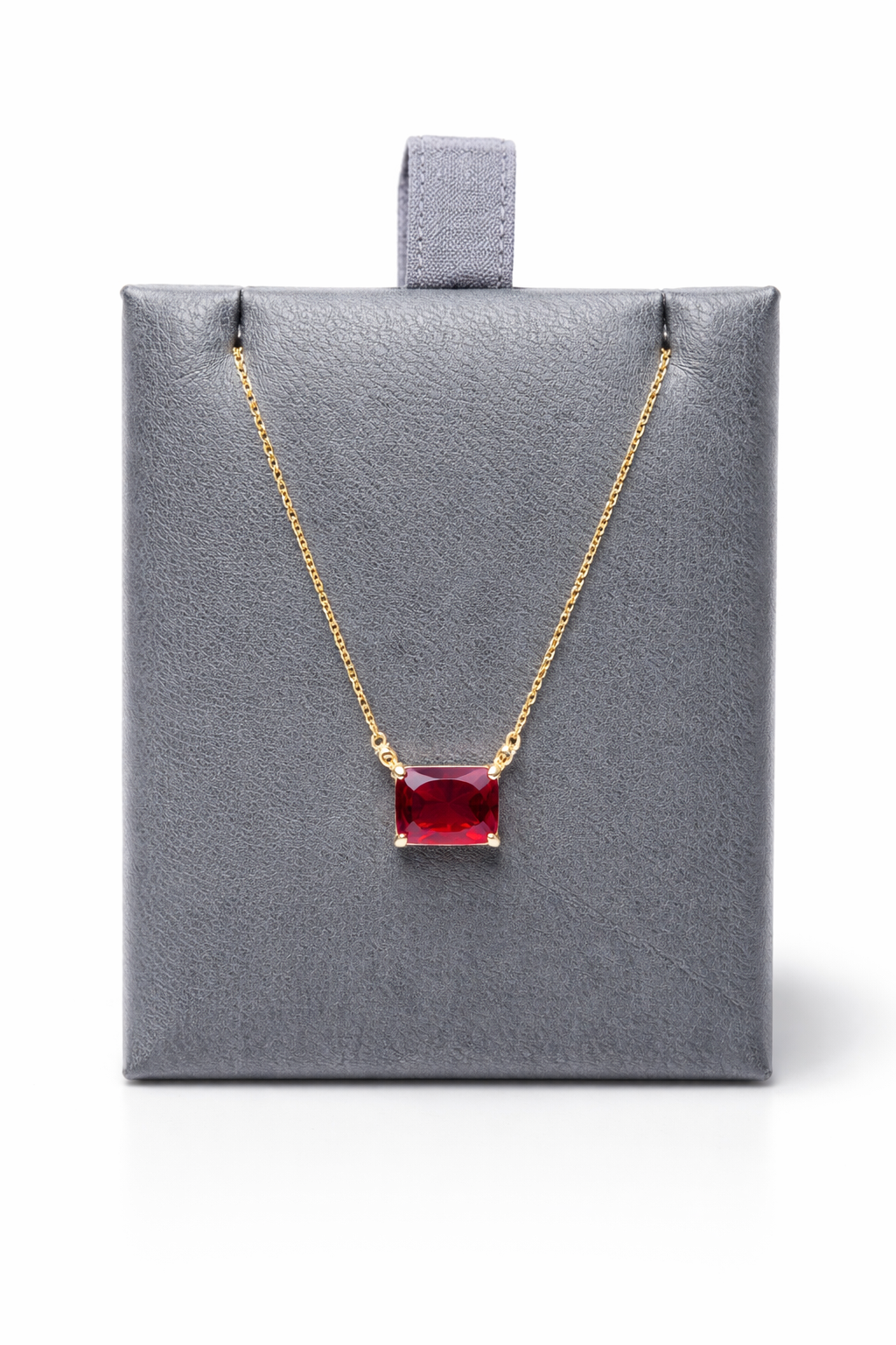 Ruby Necklace 1.2 Carats