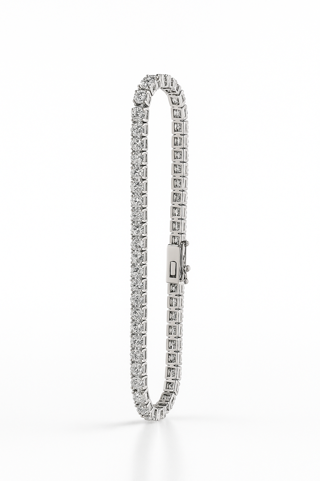 LAB GROWN TENNIS BRACELET 7.0 CARATS