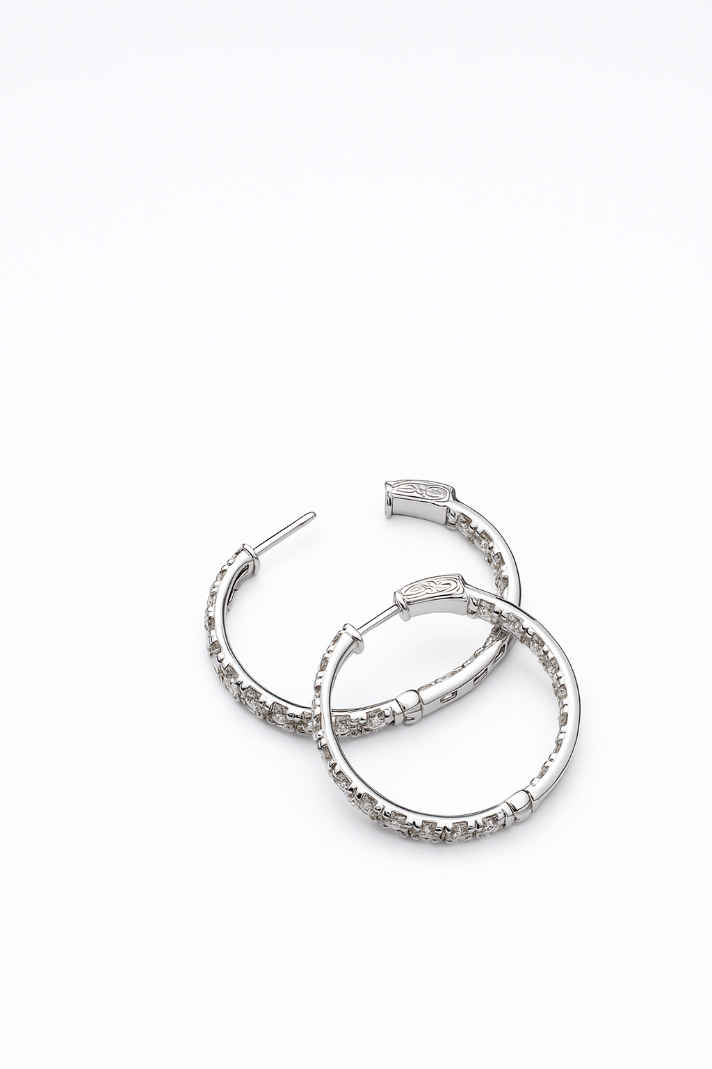 Lab Grown Hoops 5.0 carats