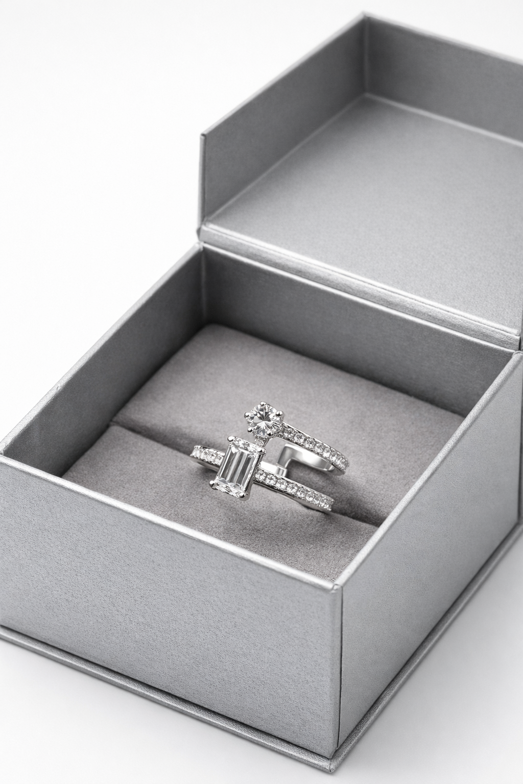 Double Ring 2.0 Carats