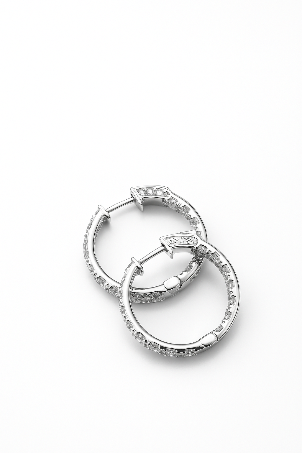 Lab Grown Hoops 3.0 Carats