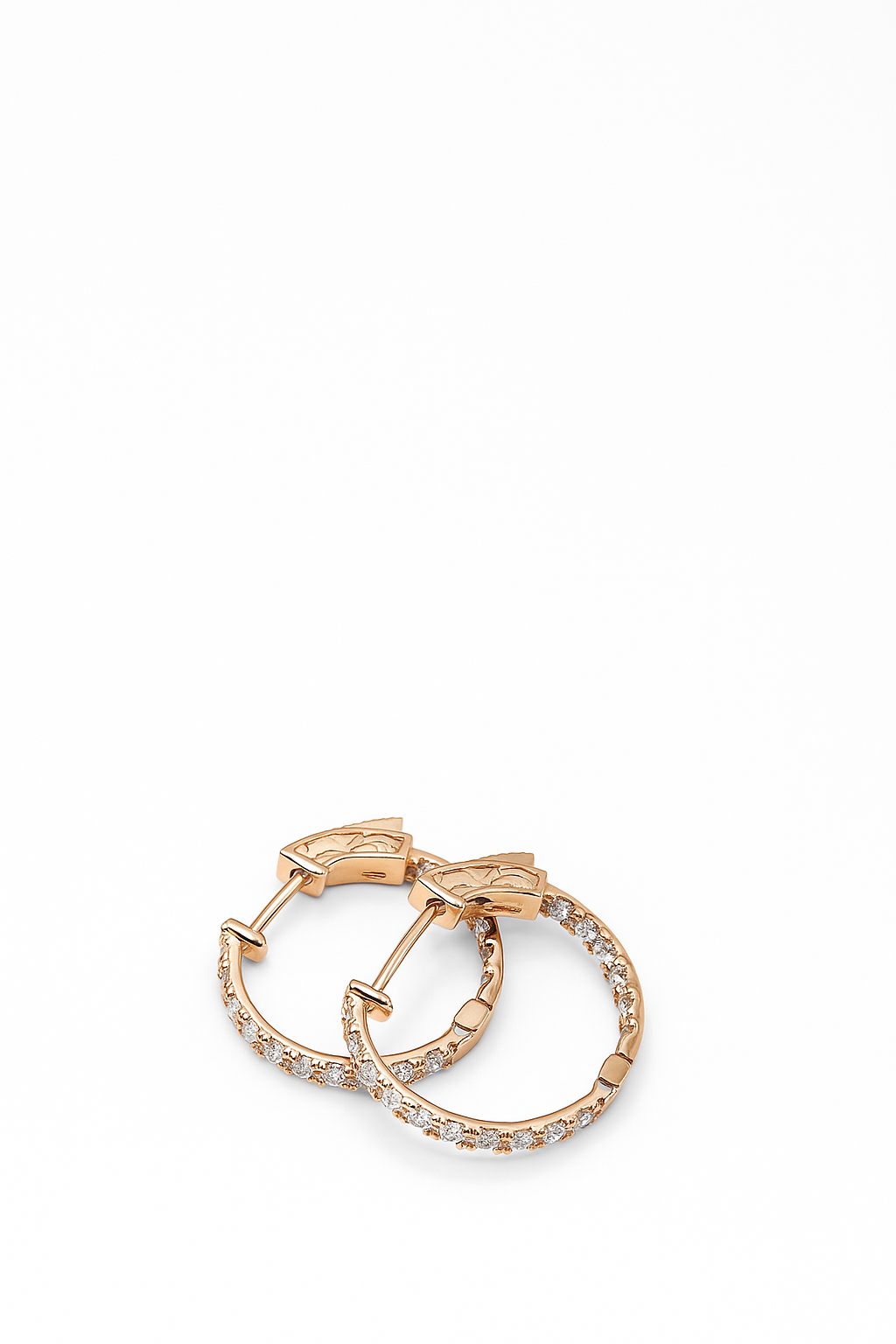 Lab Grown Hoops 1.0 Carat
