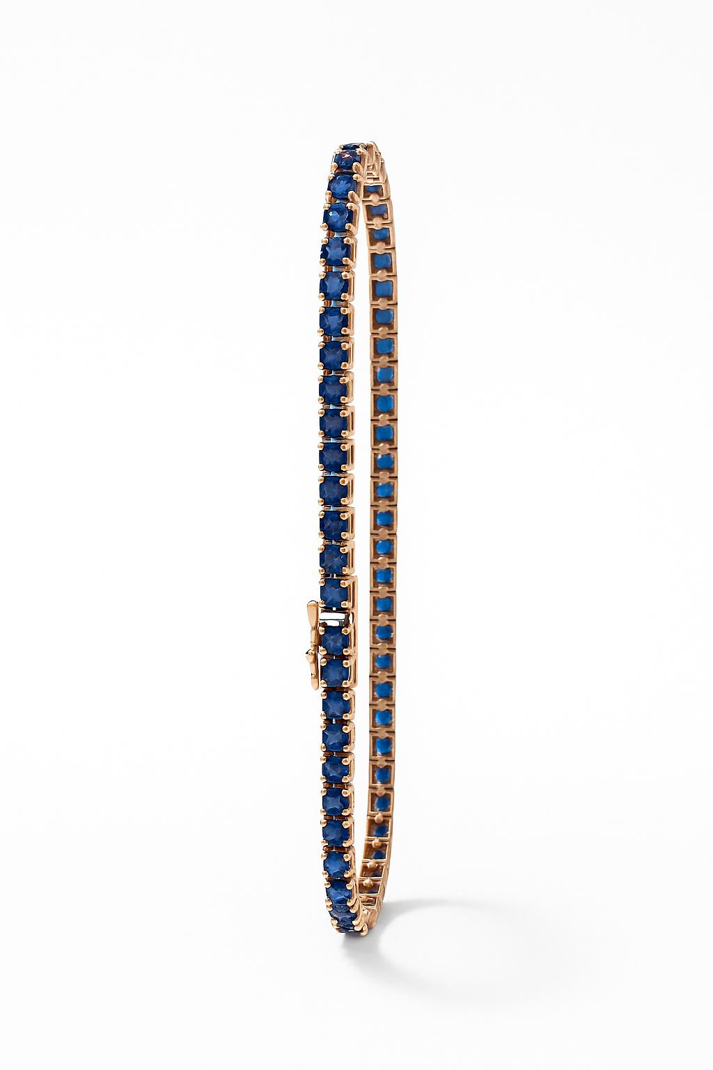 SAPPHIRE TENNIS BRACELET 6.0 CARATS