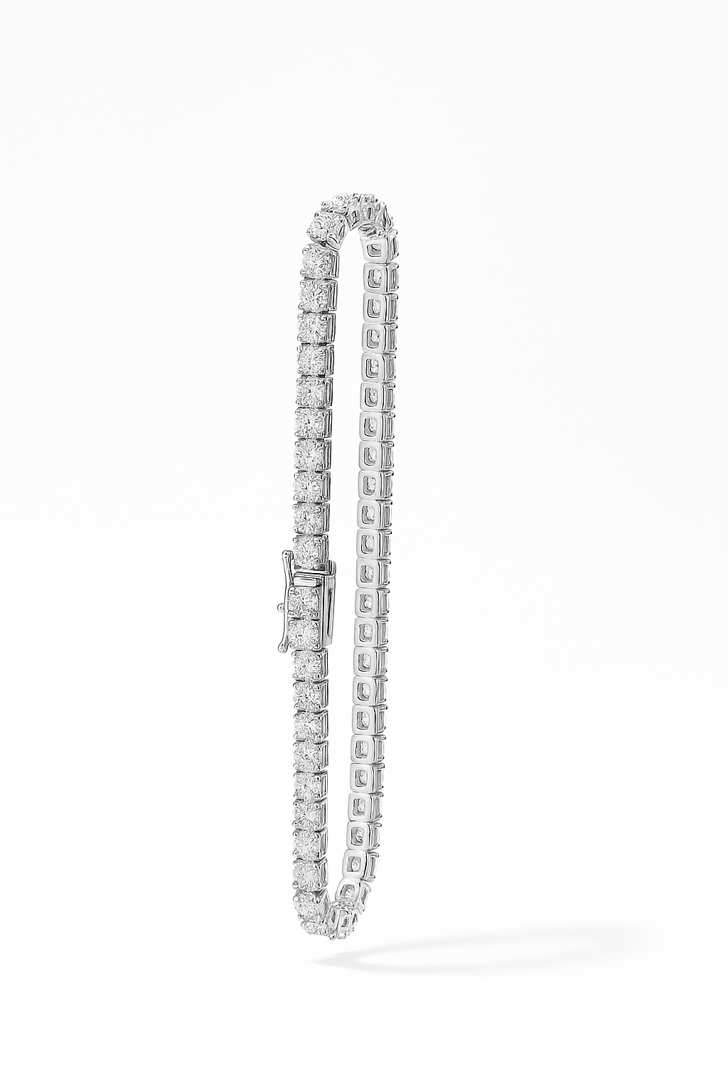 LAB GROWN TENNIS BRACELET 7.0 CARATS