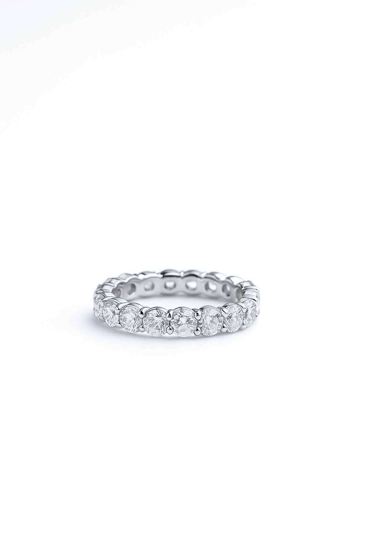 Lab Grown Eternity Ring 1.9 Carats