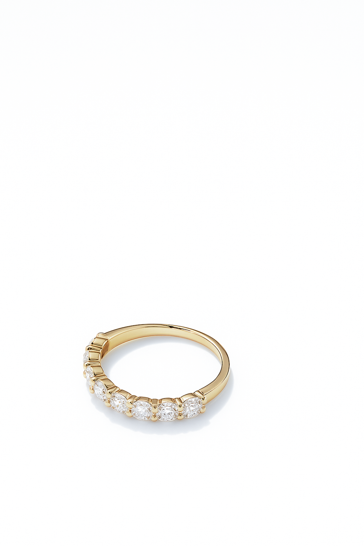 Lab Grown Half Eternity Ring 1.0 Carats