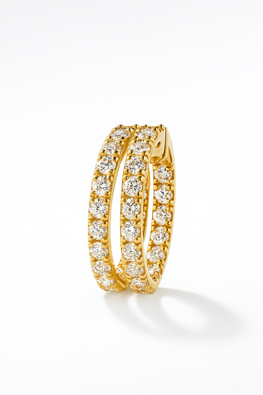 Lab Grown Hoops 3.0 Carats