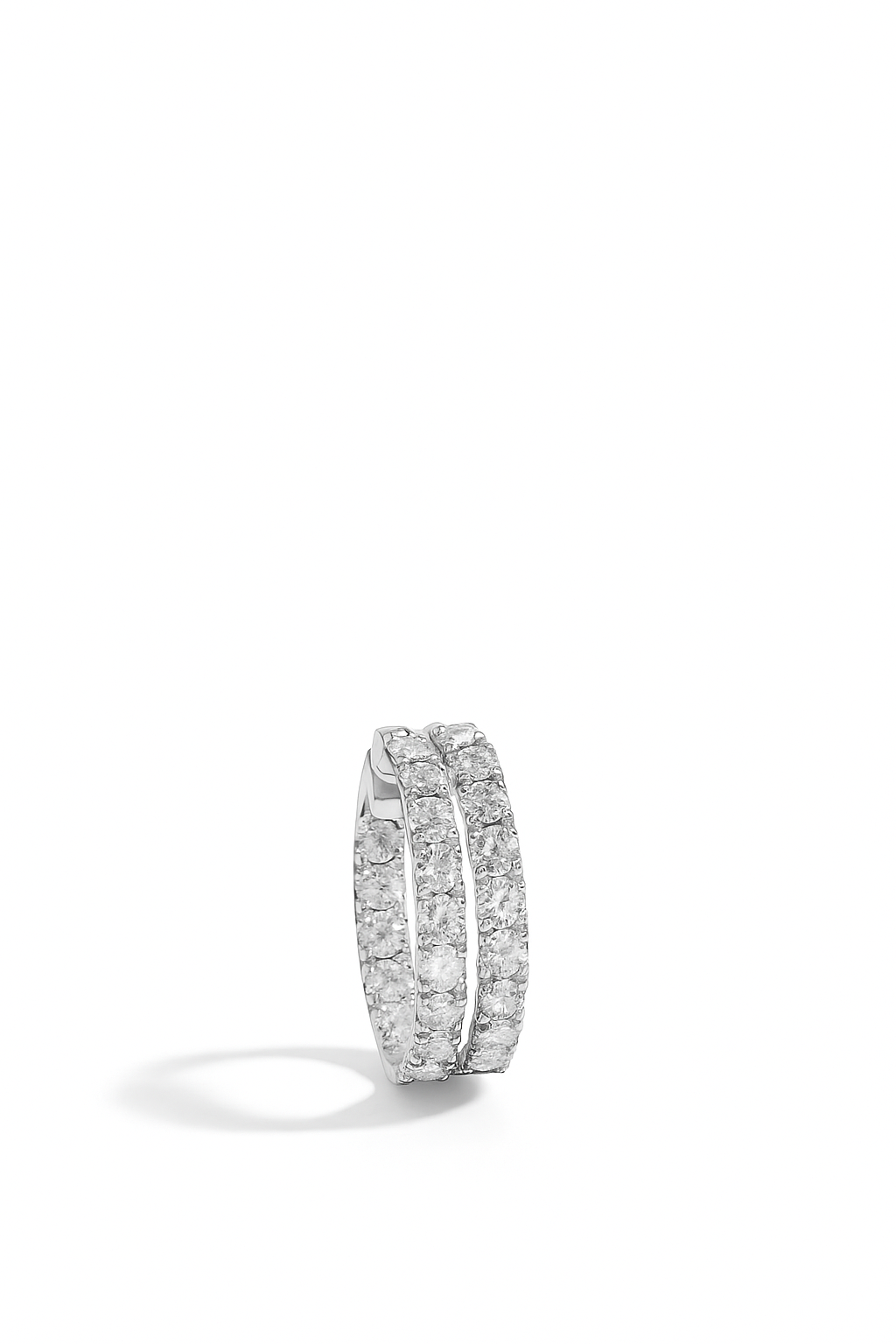 Lab Grown Hoops 3.0 Carats