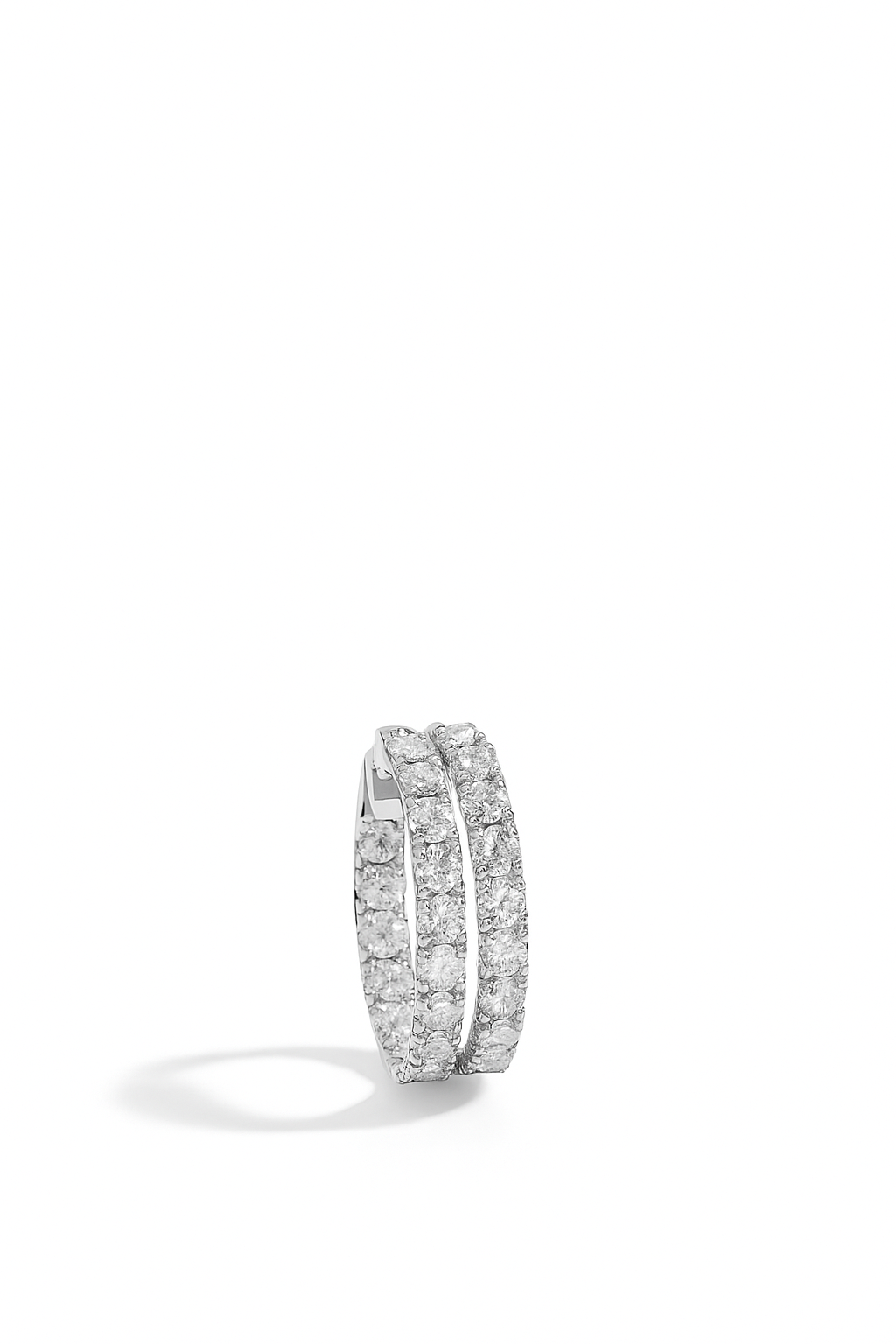 Lab Grown Hoops 2.0 Carats