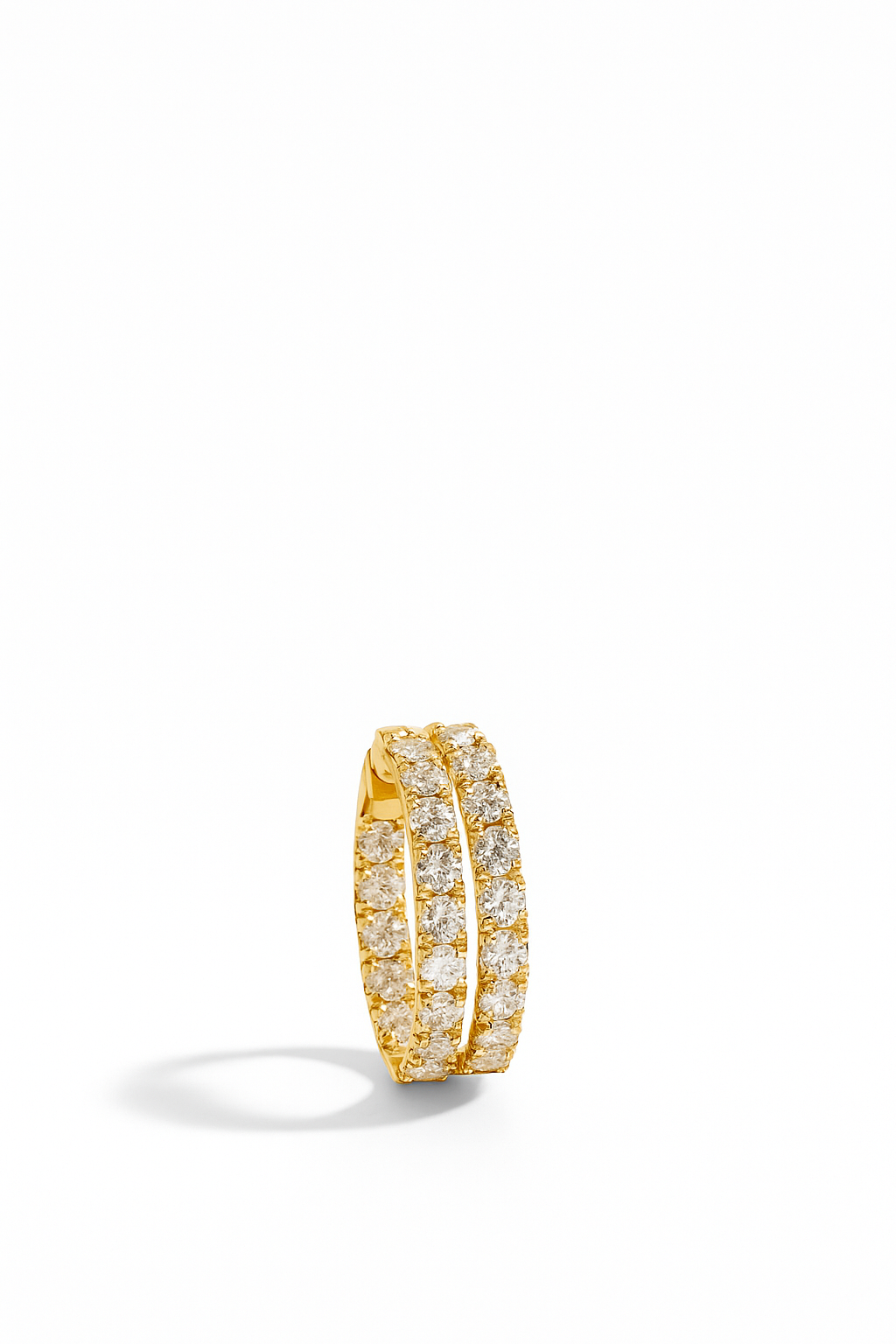 Lab Grown Hoops 2.0 Carats