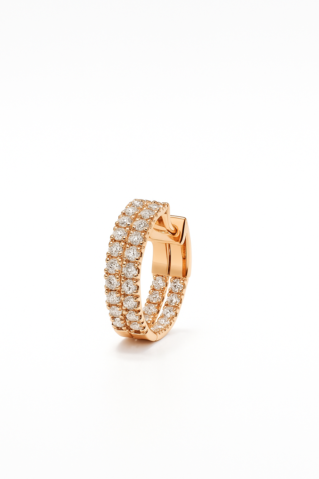 Lab Grown Hoops 1.0 Carat