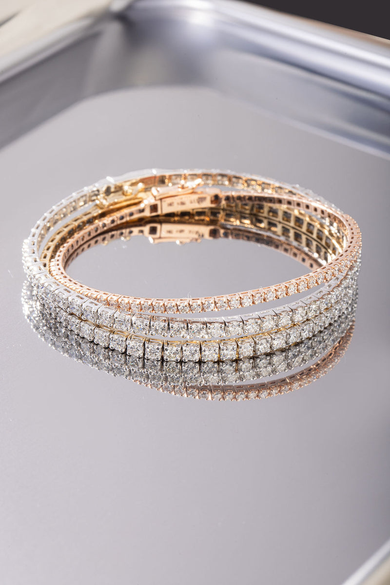 Lab Grown Bangle 5.0 carats